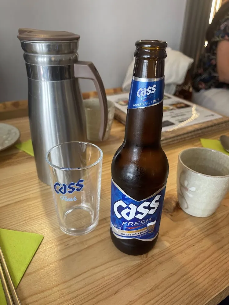 Bière Cass Coréenne