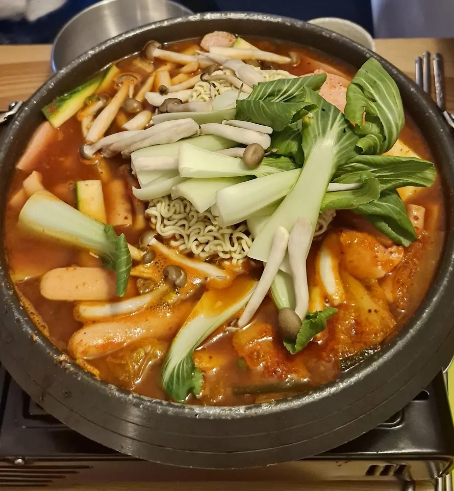 Seafood Soybean Paste Stew